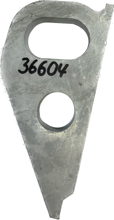 36604 Zurring, klappbar, verzinkt, 120 mm